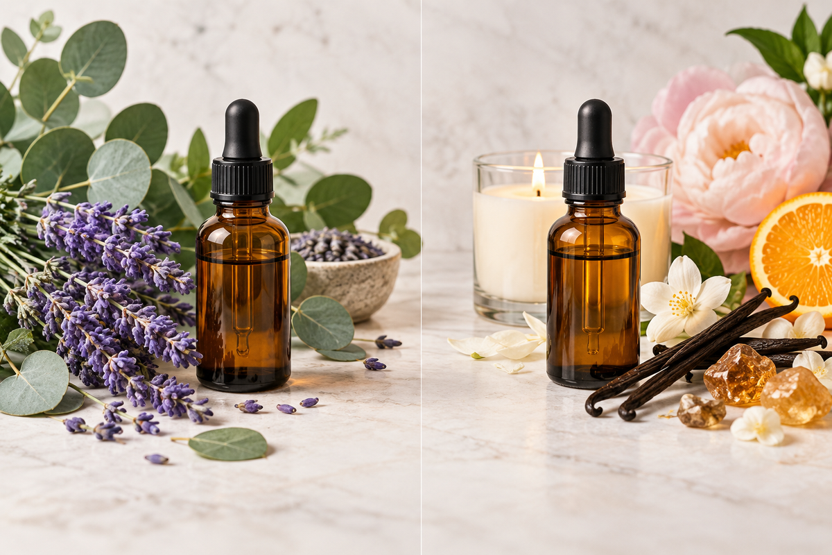 Essential Oils vs Fragrance Oils