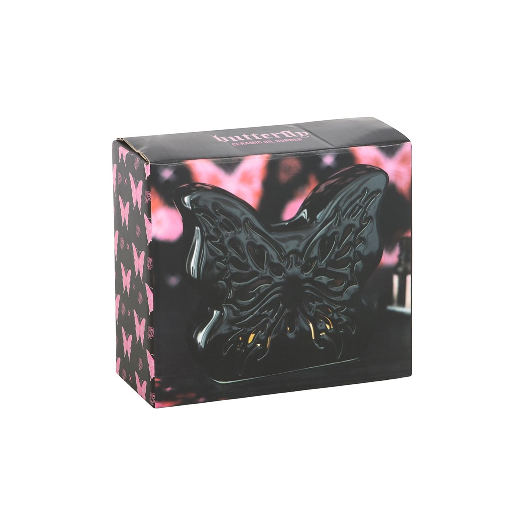 Black Cut-Out Butterfly Oil Burner - product image 5