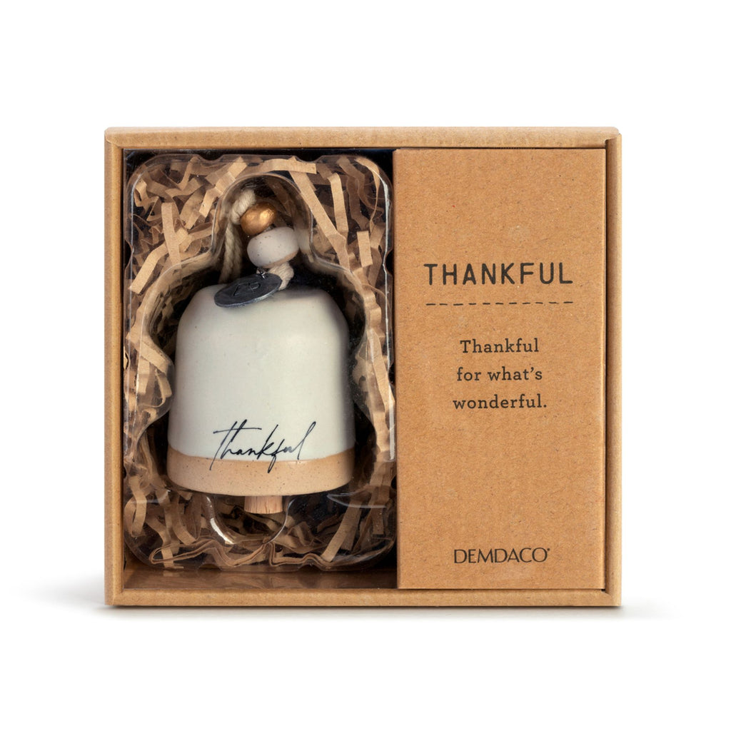 Demdaco Inspired Collection Mini Bell - Thankful