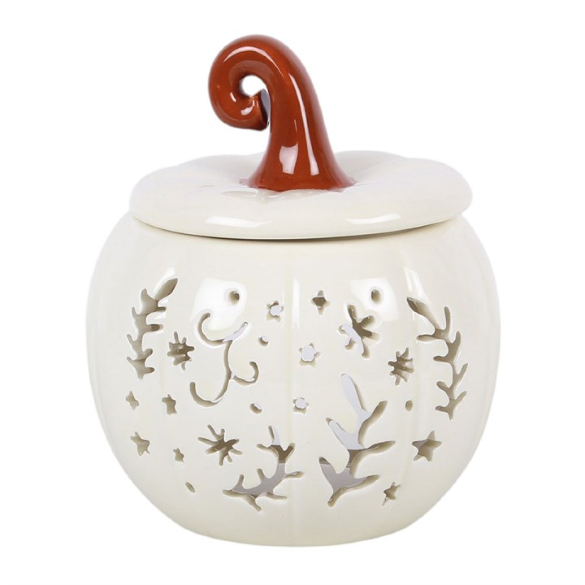 Cream Folk Pumpkin Oil Burner and Wax Warmer - product image 2