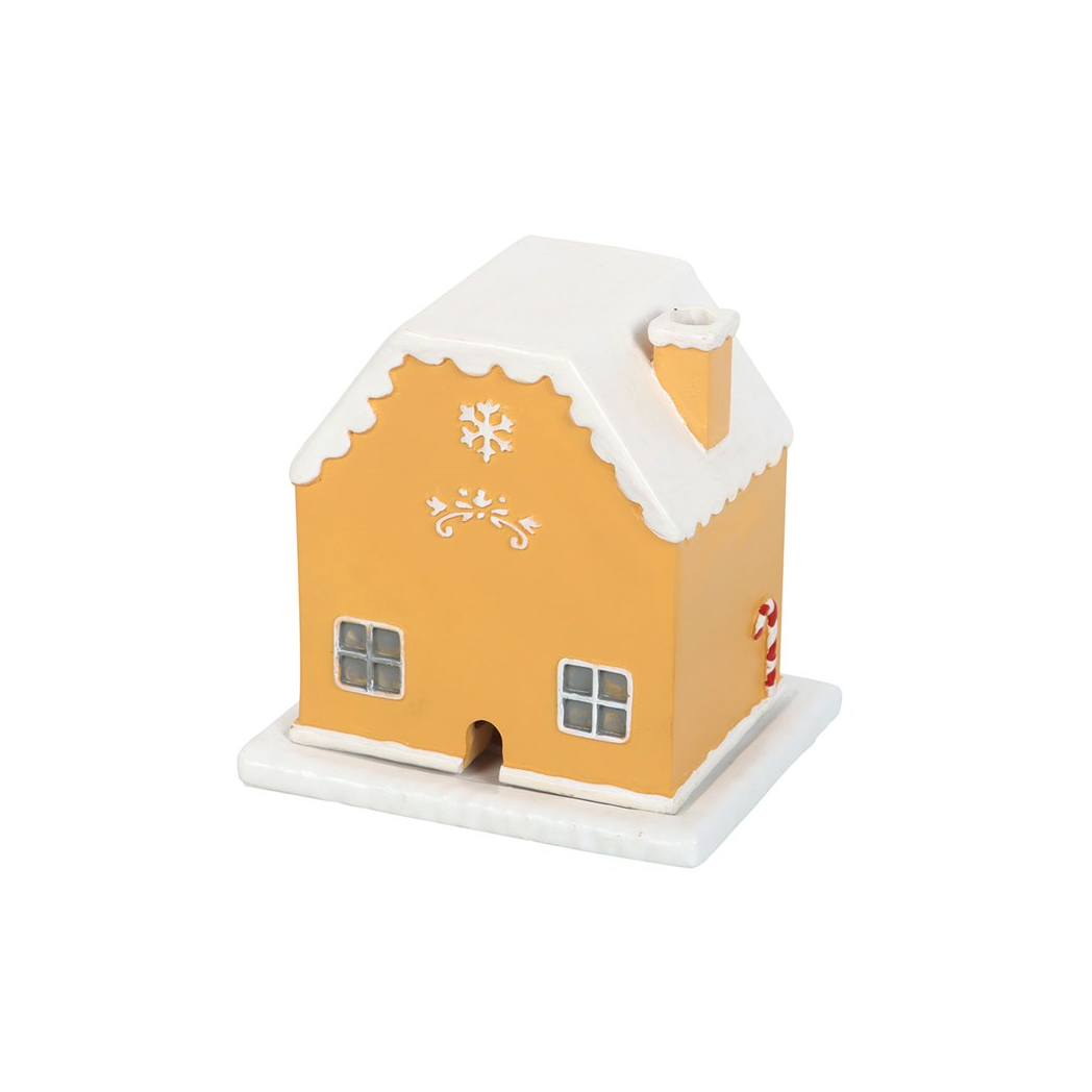 Candy Cane Gingerbread House Incense Cone Holder - product image 4