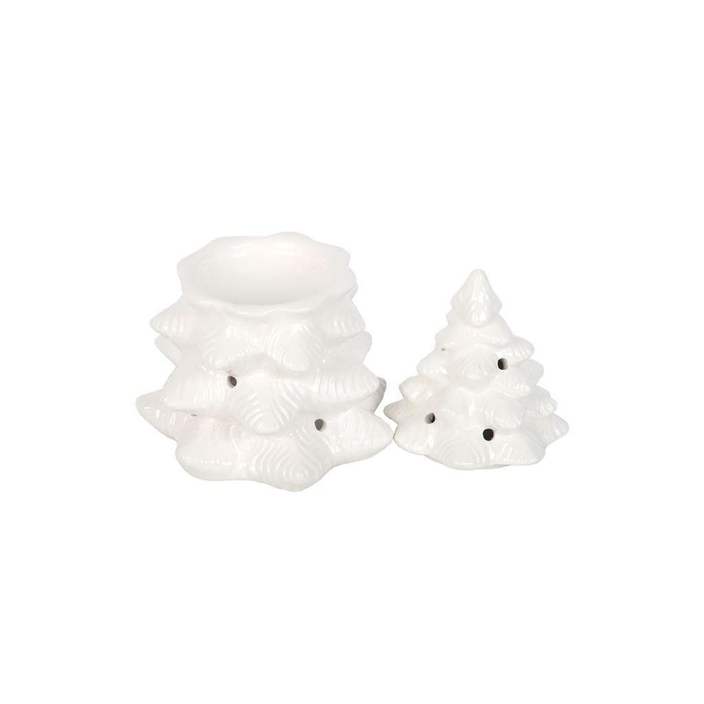 White Fir Tree Oil Burner and Wax Warmer - product image 3