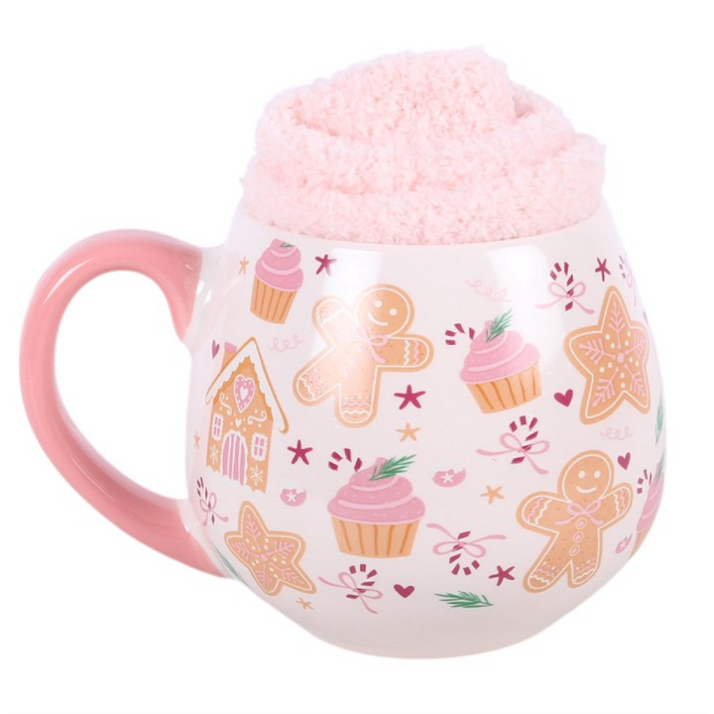 Sugarplum Bakery Print Mug and Socks Set - product image 3