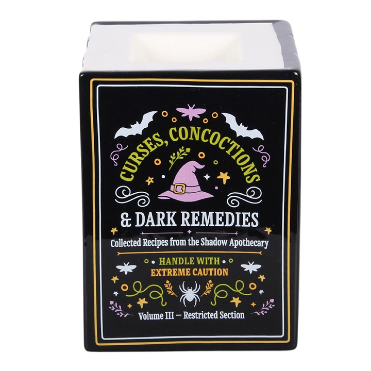 Witch's Apothecary Book Shaped Oil Burner and Wax Warmer - product image 3