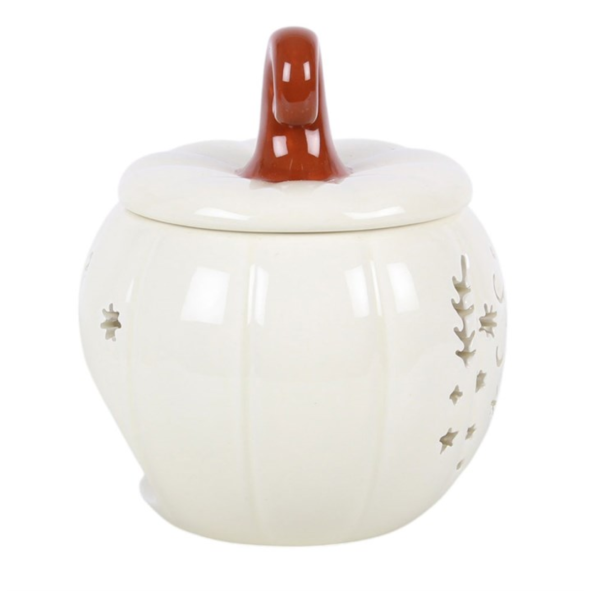 Cream Folk Pumpkin Oil Burner and Wax Warmer - product image 4