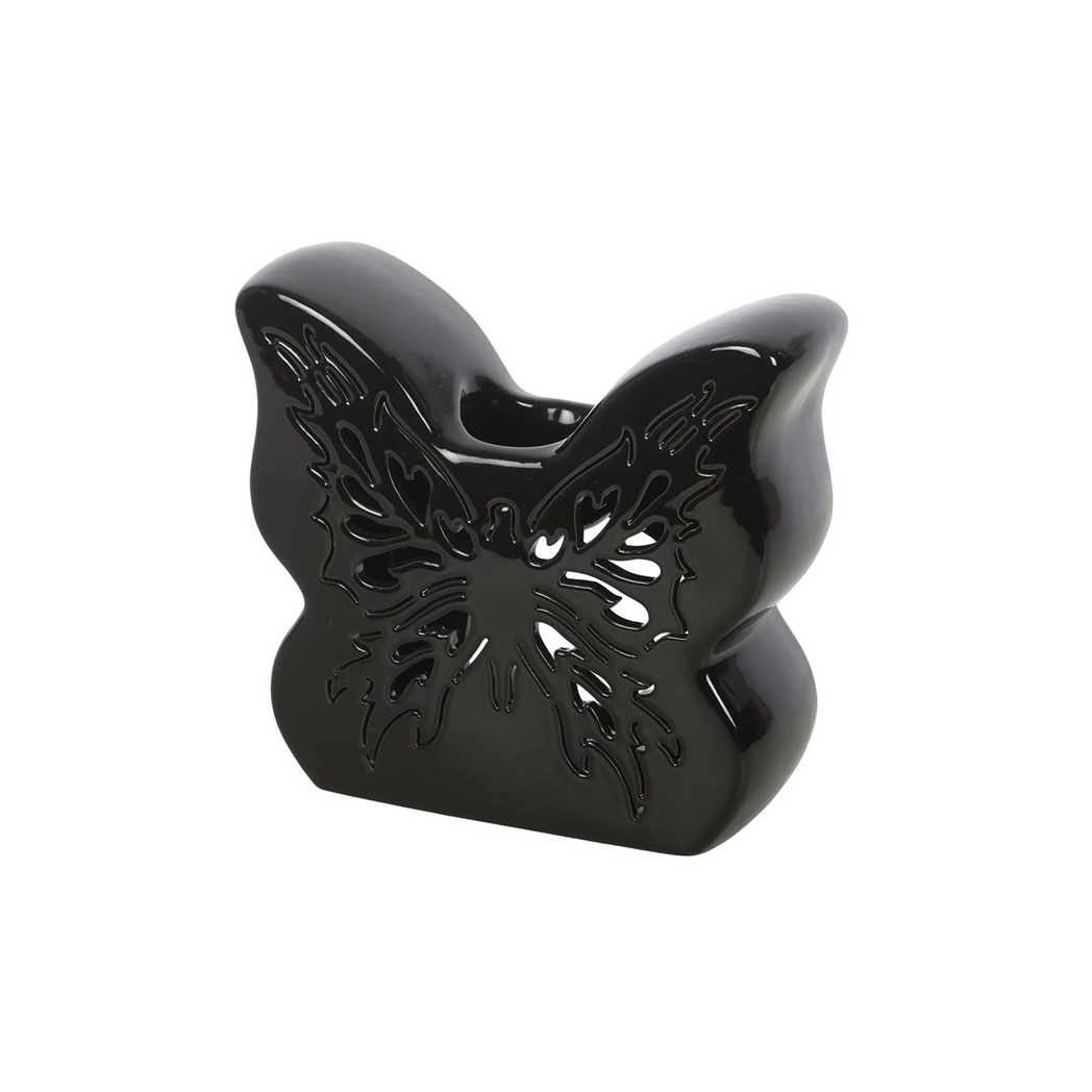 Black Cut-Out Butterfly Oil Burner - product image 2