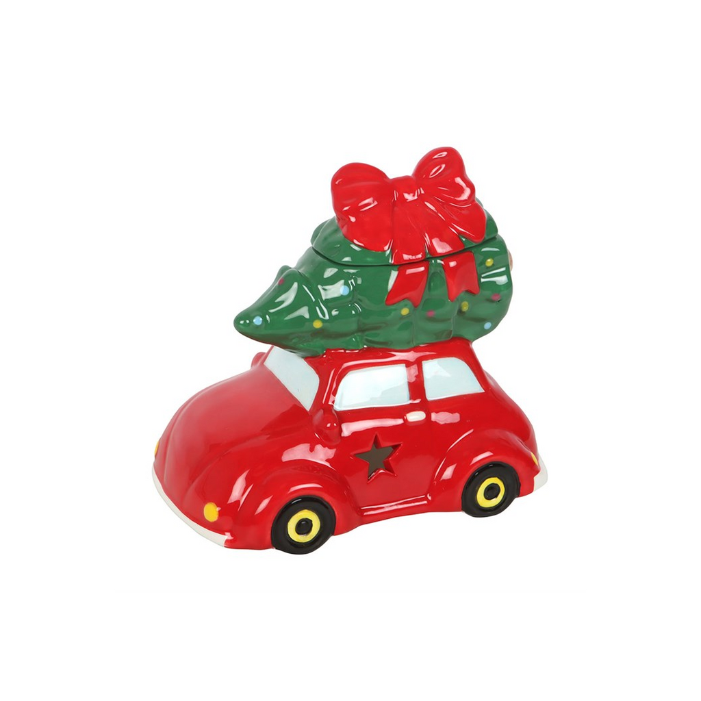 Nostalgic Car with Christmas Tree Ceramic Oil Burner and Wax Warmer - product image 3