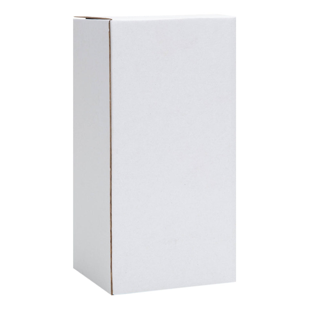 Glass Tube Vase with White Flowers and LED Lights 20 cm – product view 3