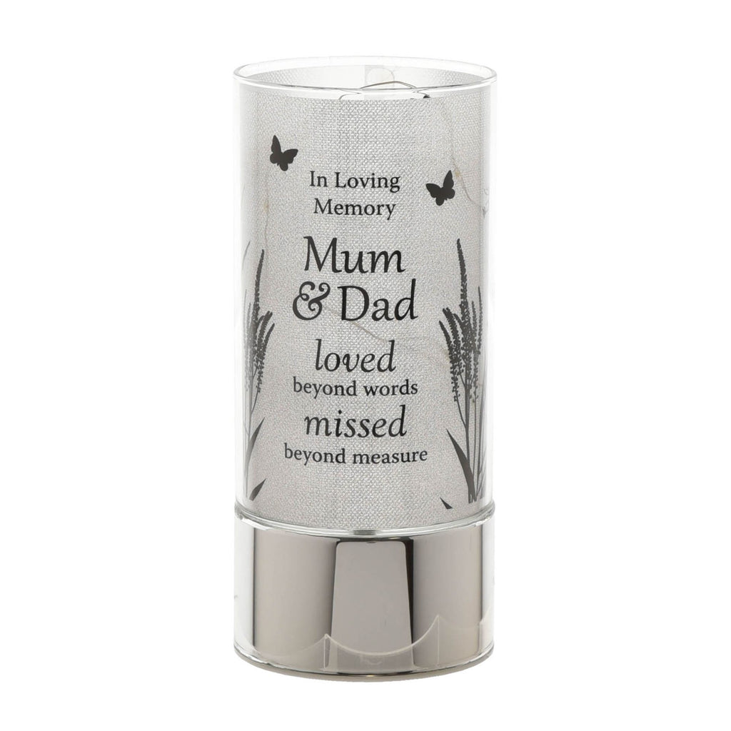 Thoughts of You Tube Light - Mum & Dad