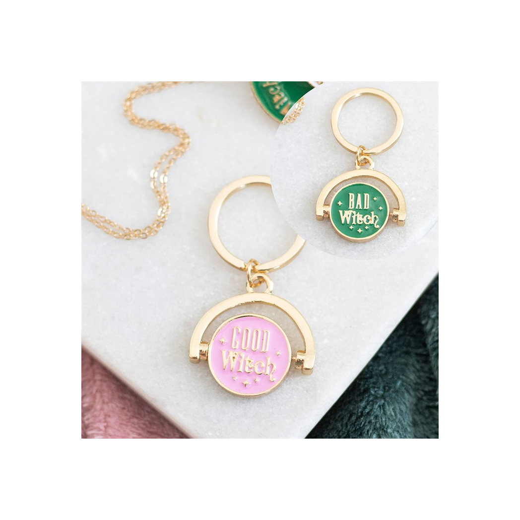 Which Witch Are You Spinning Keyring - product image 2