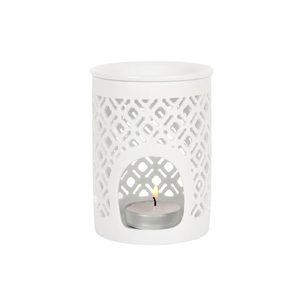 Matte Lattice Cut Oil Burner - product image 2