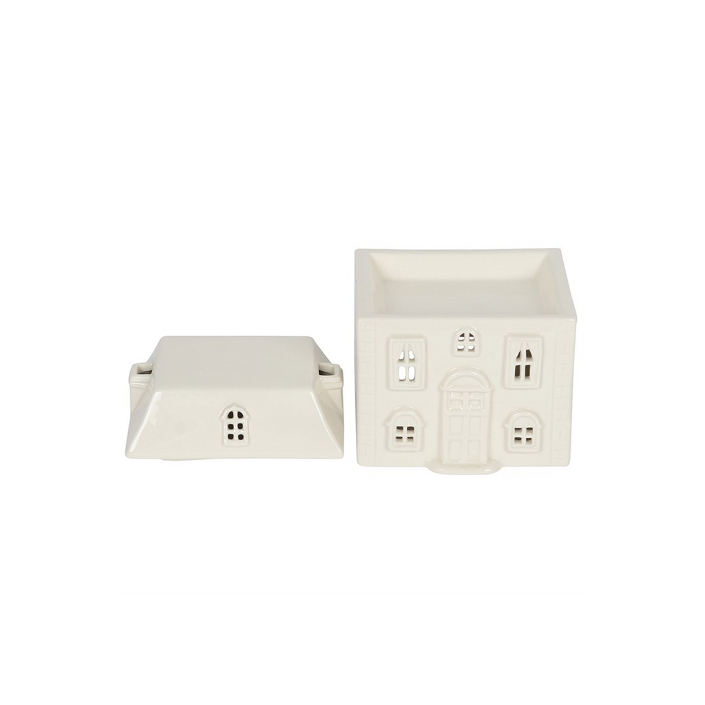 White Ceramic House Oil Burner - product image 5