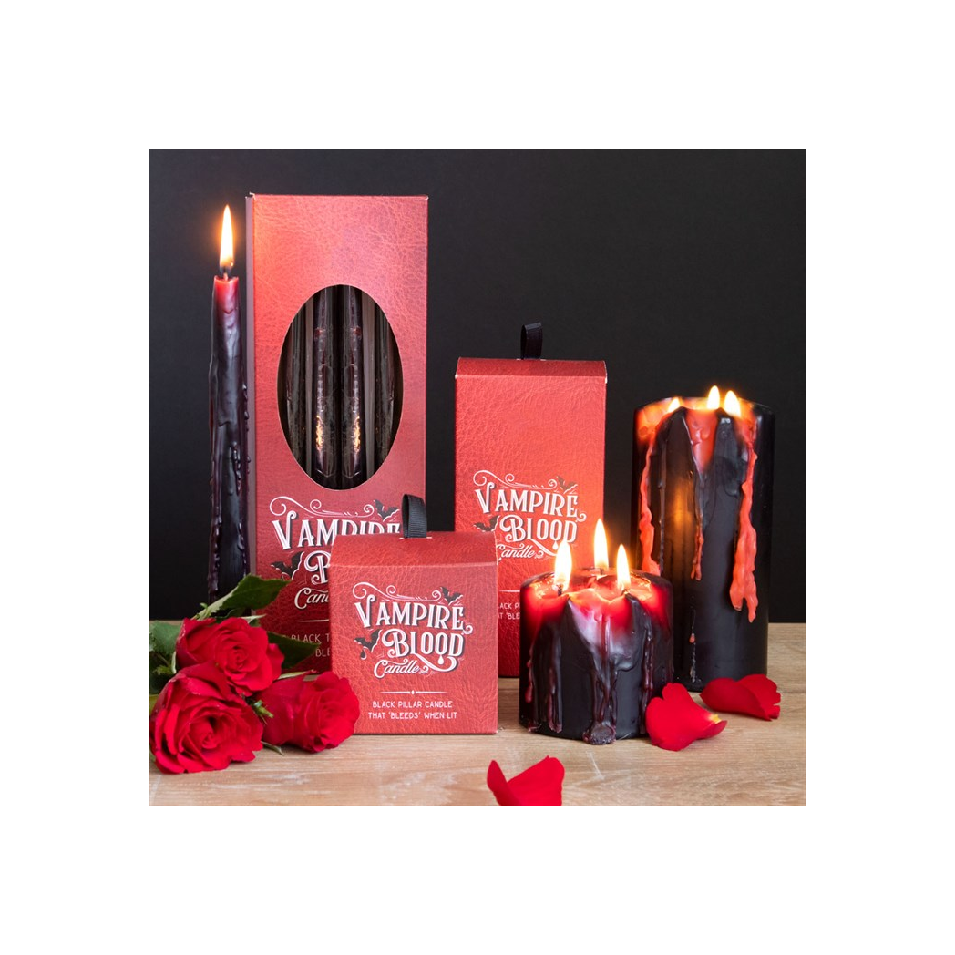 Set of 8 Vampire Blood Taper Candles - product image 6