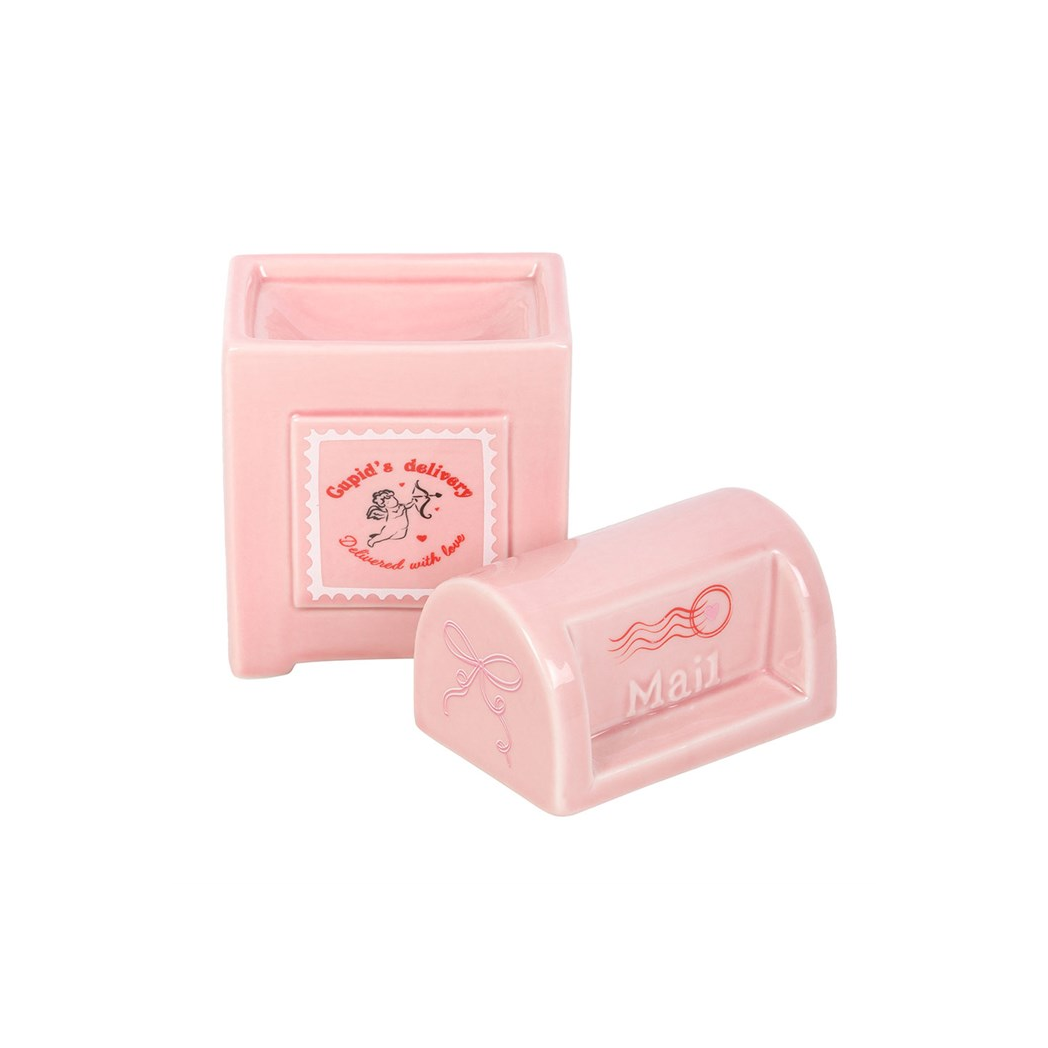 Cupid's Delivery Valentine Postbox Oil Burner - product image 4