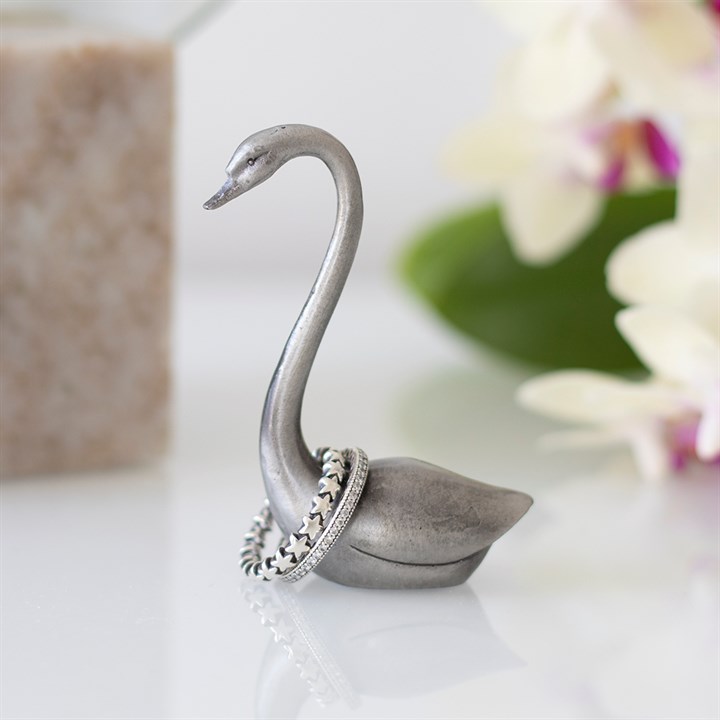 Metal Swan Ring Holder – The Little Gift Store