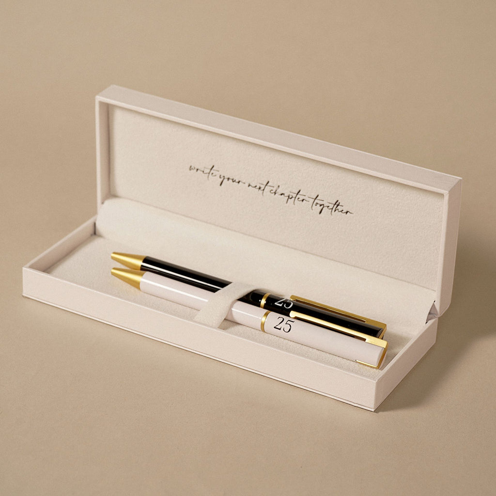 Amore Set of 2 Pens - 25 Years Together