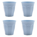 Country Living Set of 4 RPET Cups - 280ml Sky Blue