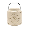 Country Living Ceramic Lantern - Stone