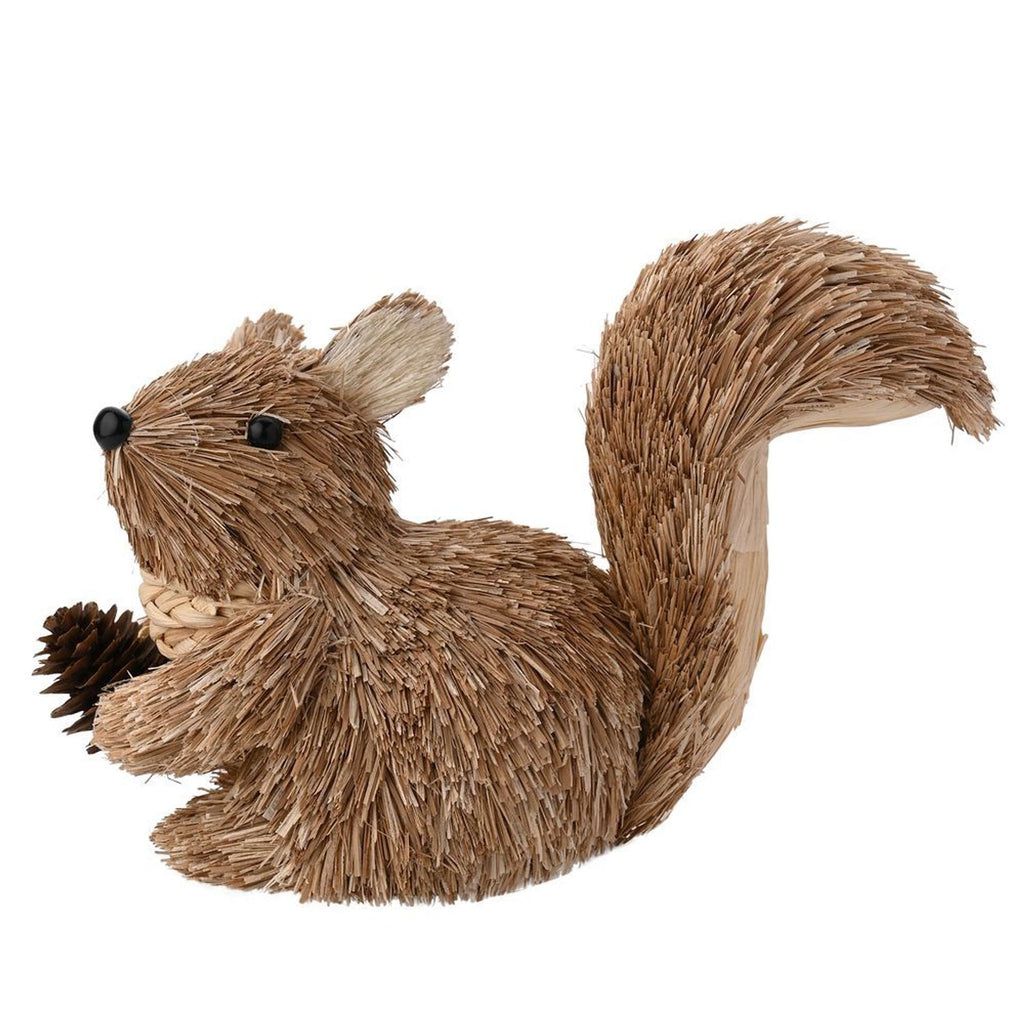 Country Living Natural Handmade Sitting Squirrel
