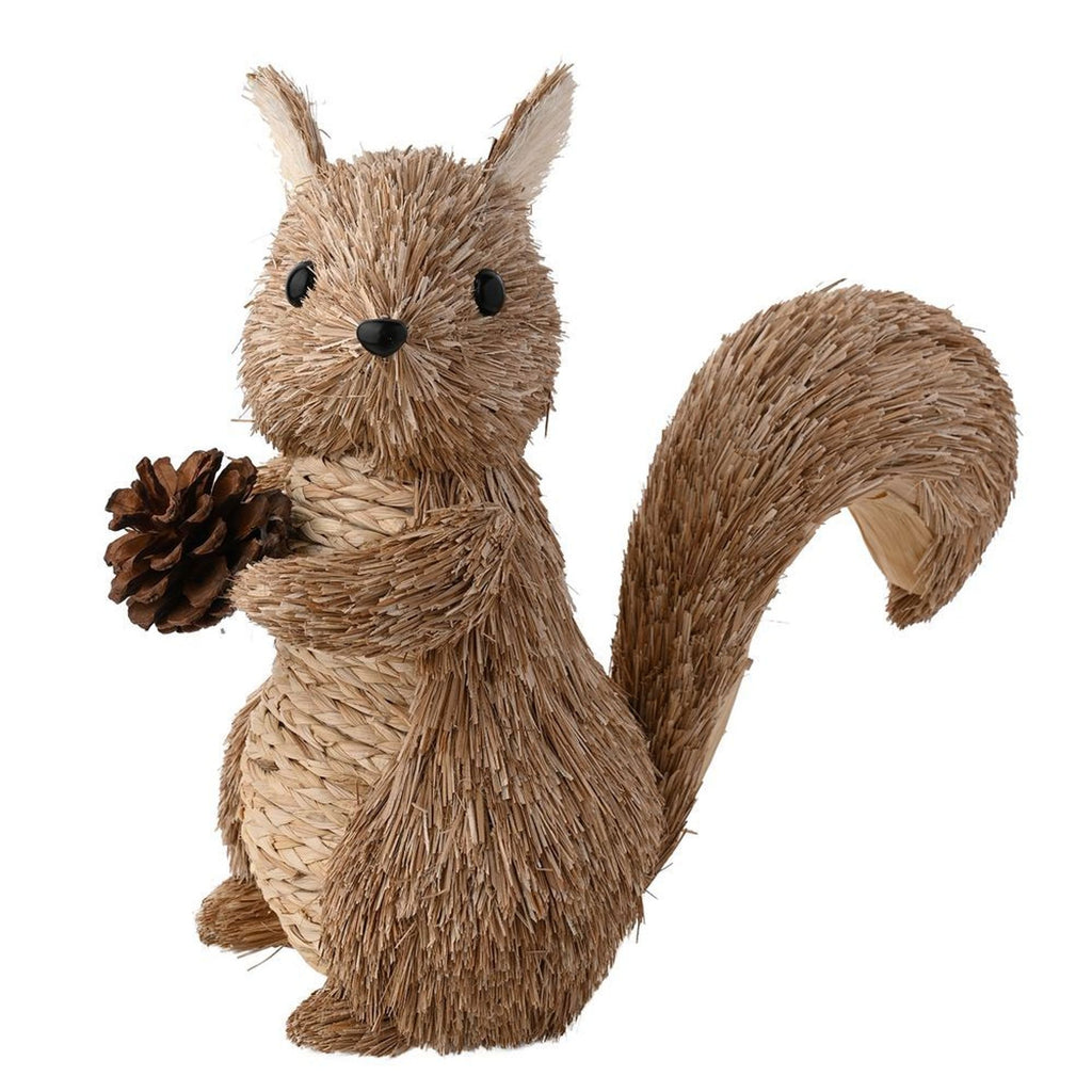 Country Living Natural Handmade Standing Squirrel