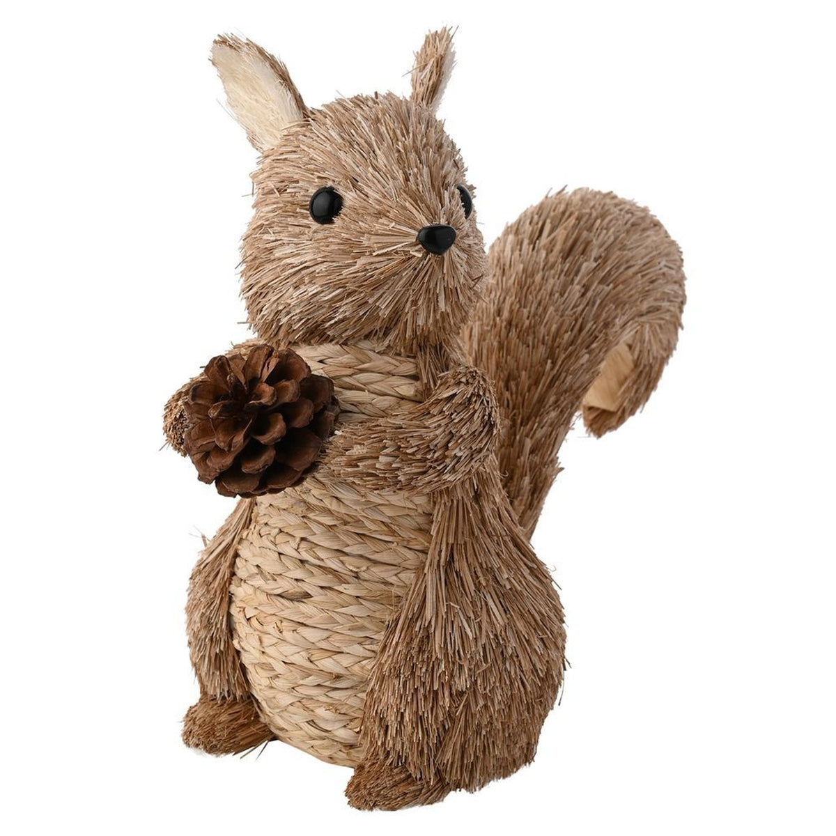 Country Living Natural Handmade Standing Squirrel