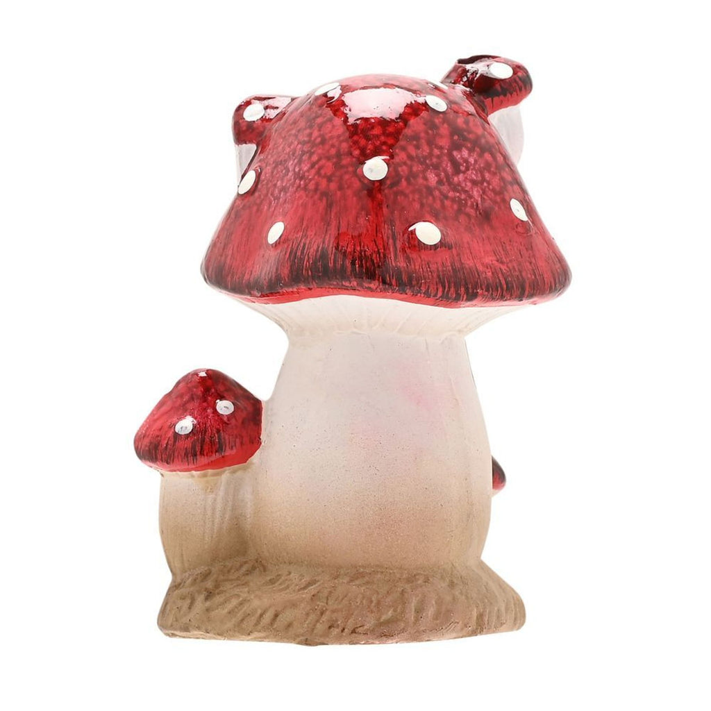 Country Living Multi Toadstool Cottage with LED Light