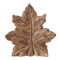 Country Living Wood Effect Resin Leaf - Medium