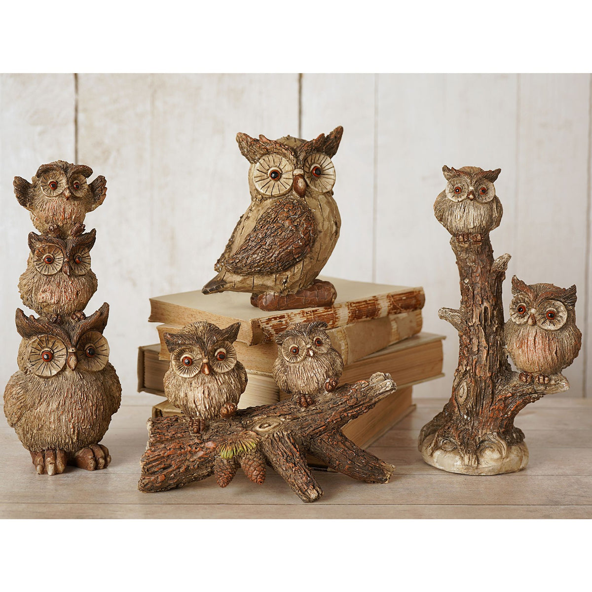 Country Living Owl Figurine 13cm