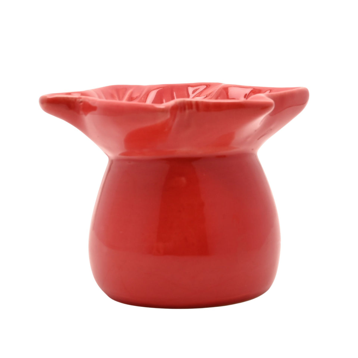 Country Living Autumn Leaf Ceramic Wax Melt Burner - Red - image 4