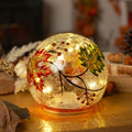 Country Living Autumn Leaf LED Light Up Orb