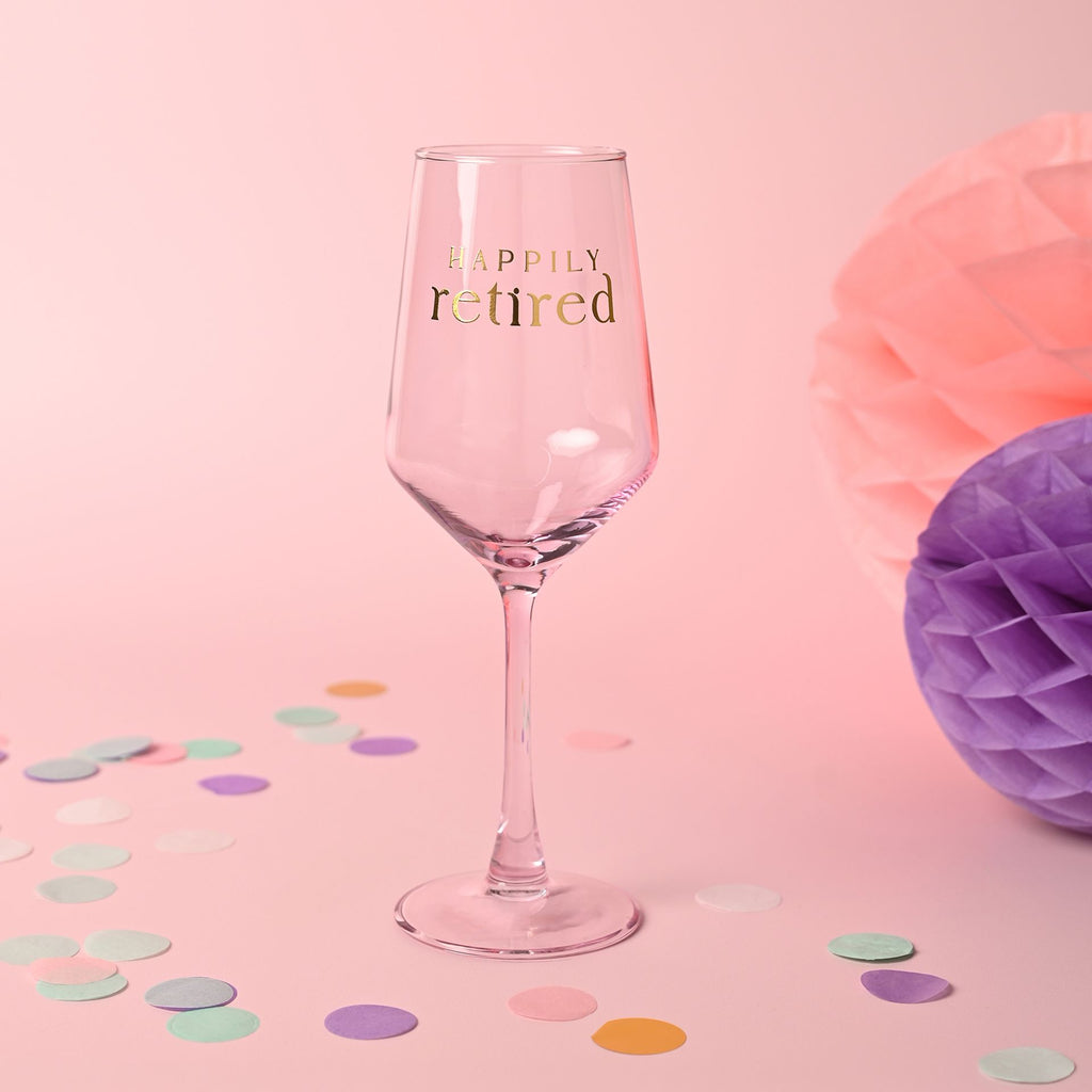 Confetti Wine Glass - Retired