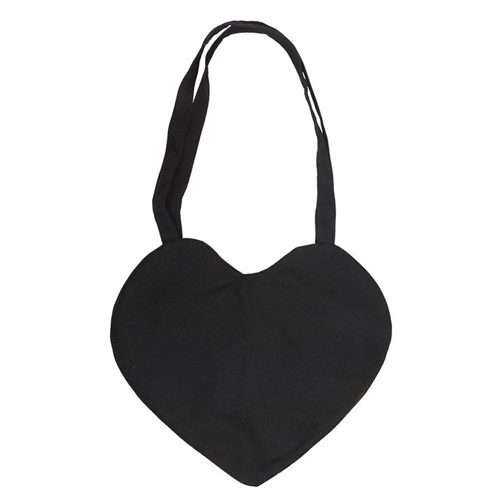 Spiderweb Heart Satin Tote Bag - product image 4