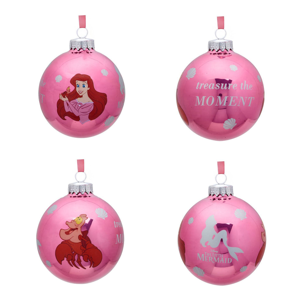 Disney Set of 7 Baubles - The Little Mermaid