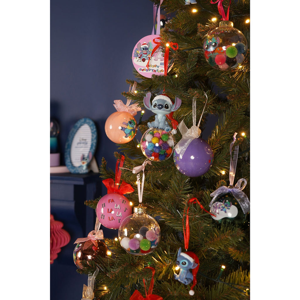 Disney Stitch on A Bauble Resin Hanging Decoration