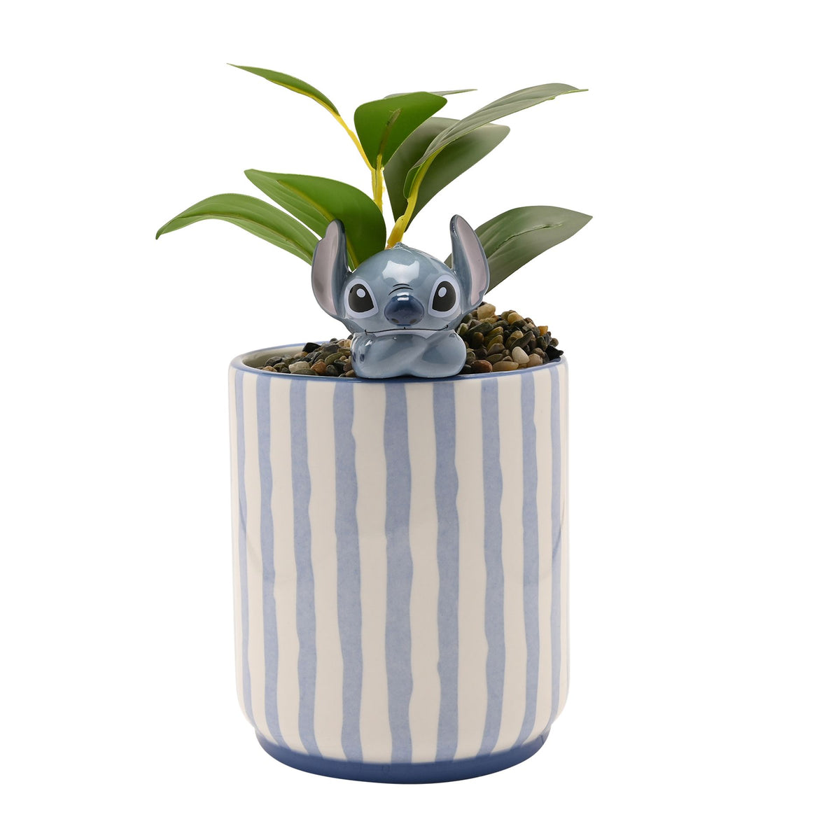 Disney Stitch Planter with 3D Stitch & Faux Plant – product view 2