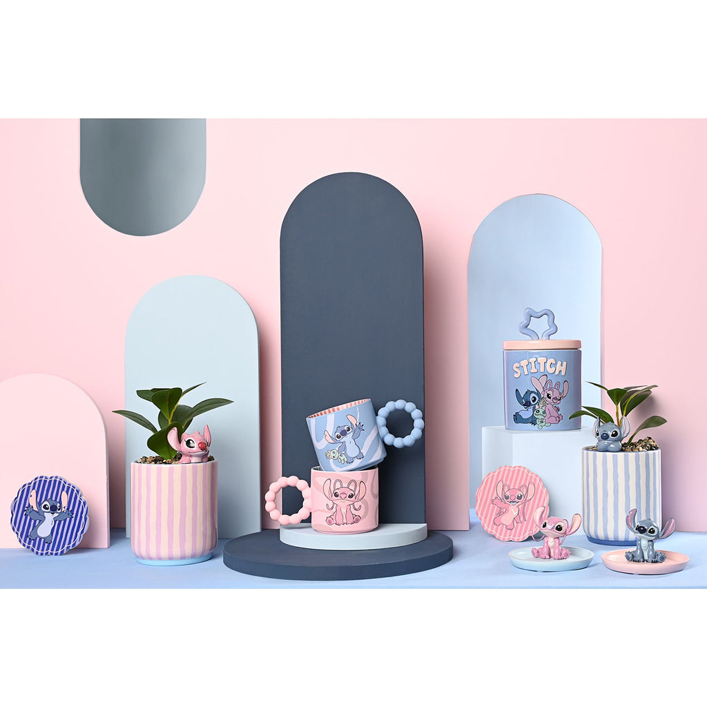 Disney Stitch Planter with 3D Stitch & Faux Plant – product view 7