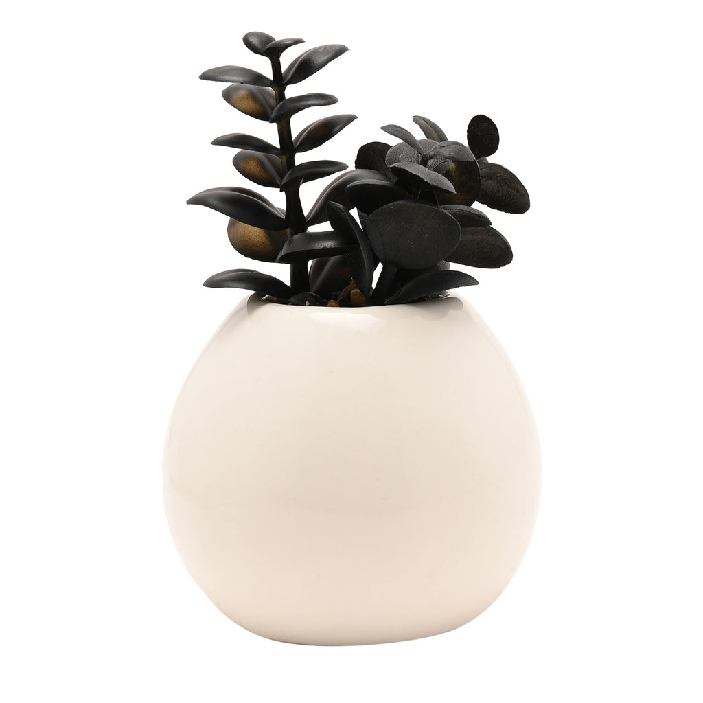 Disney Nightmare Before Christmas Planter with Faux Plant - Jack – product view 4