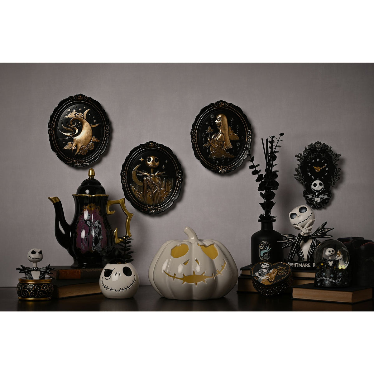Disney Nightmare Before Christmas Planter with Faux Plant - Jack – product view 6