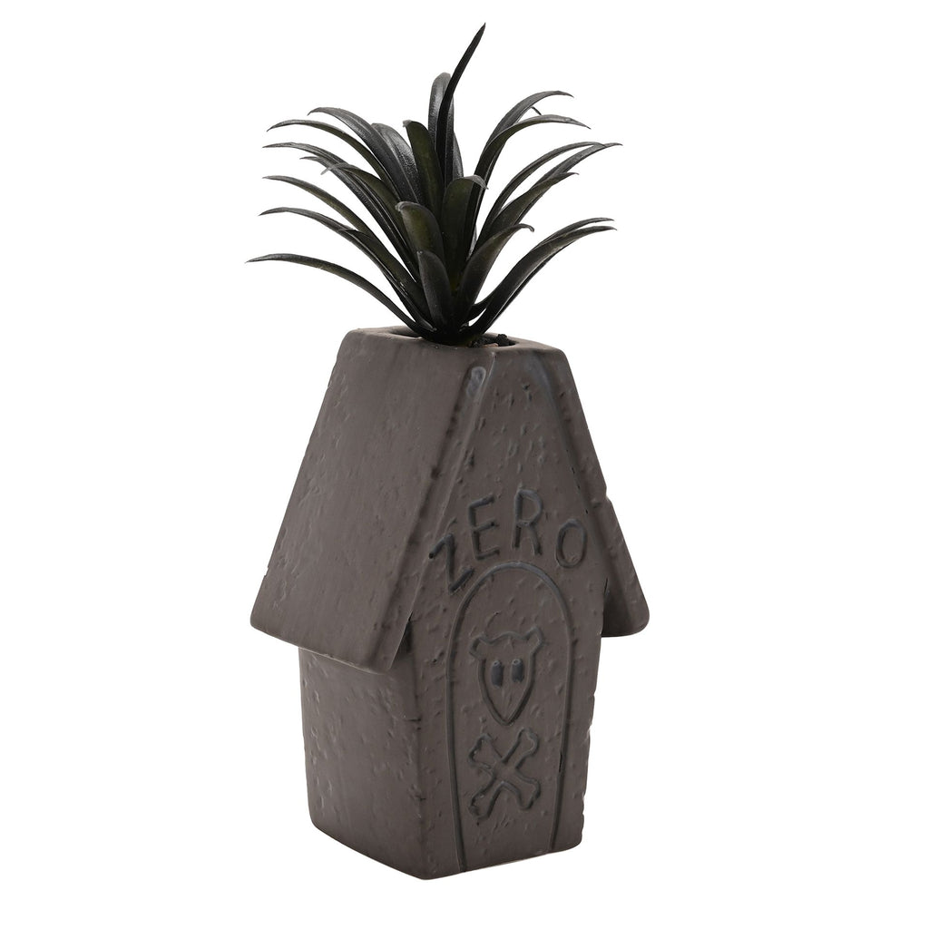 Disney Nightmare Before Christmas Planter with Faux Plant - Zero Coffin