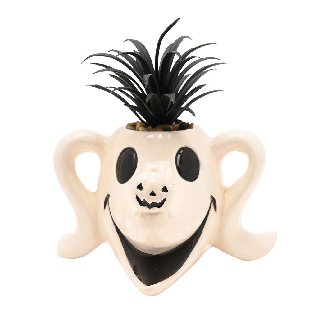Disney Nightmare Before Christmas Planter with Faux Plant - Zero – product view 3