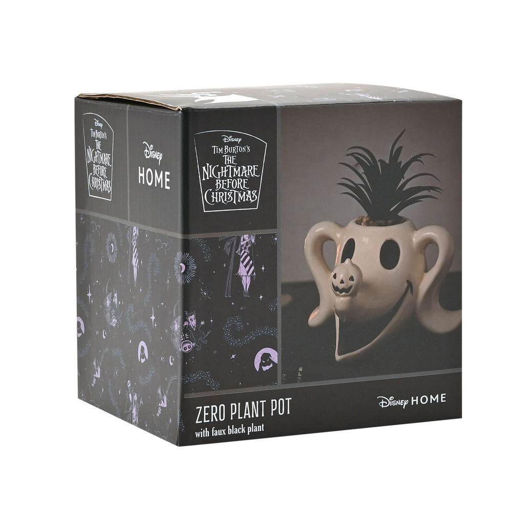 Disney Nightmare Before Christmas Planter with Faux Plant - Zero – product view 7