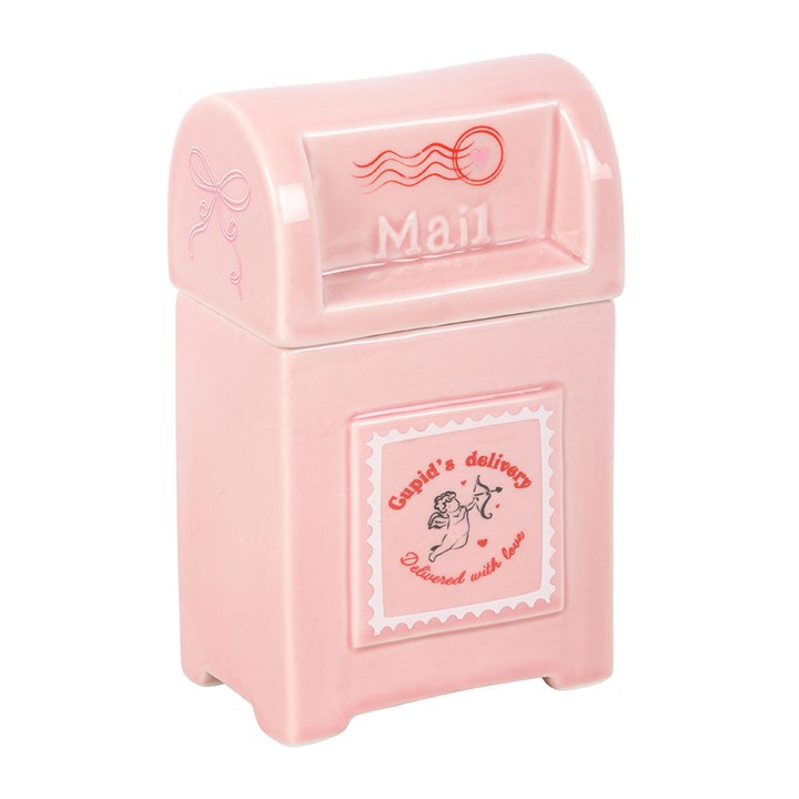 Cupid's Delivery Valentine Postbox Oil Burner - product image 3