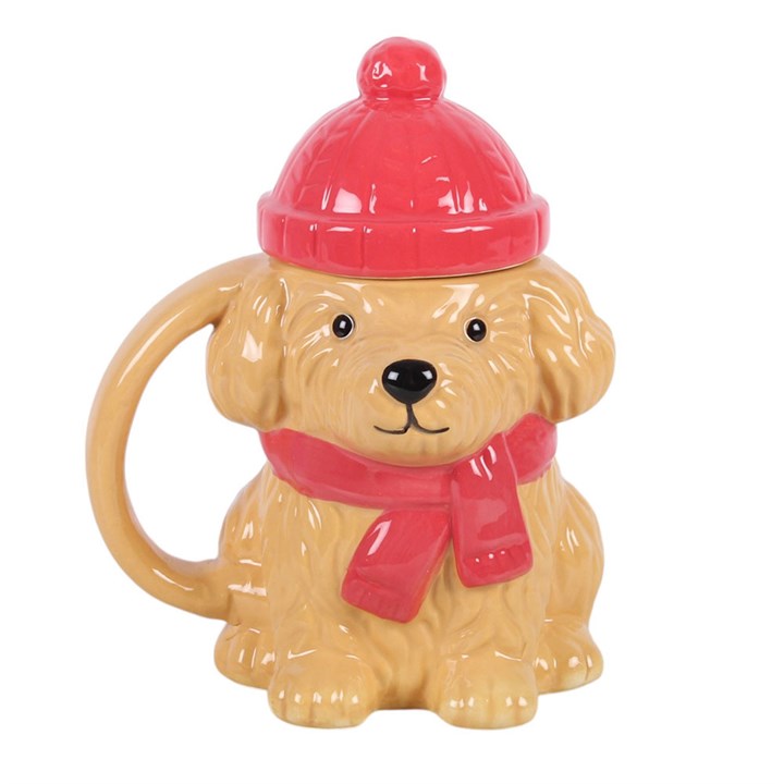 Winter Puppy Lidded Mug - product image 2