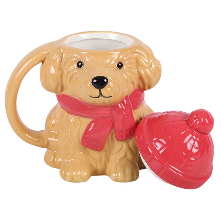 Winter Puppy Lidded Mug - product image 3