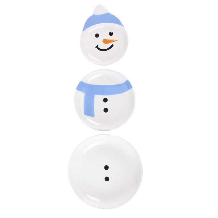 Set of 3 Winter Snowmen Stacking Bowls - product image 2