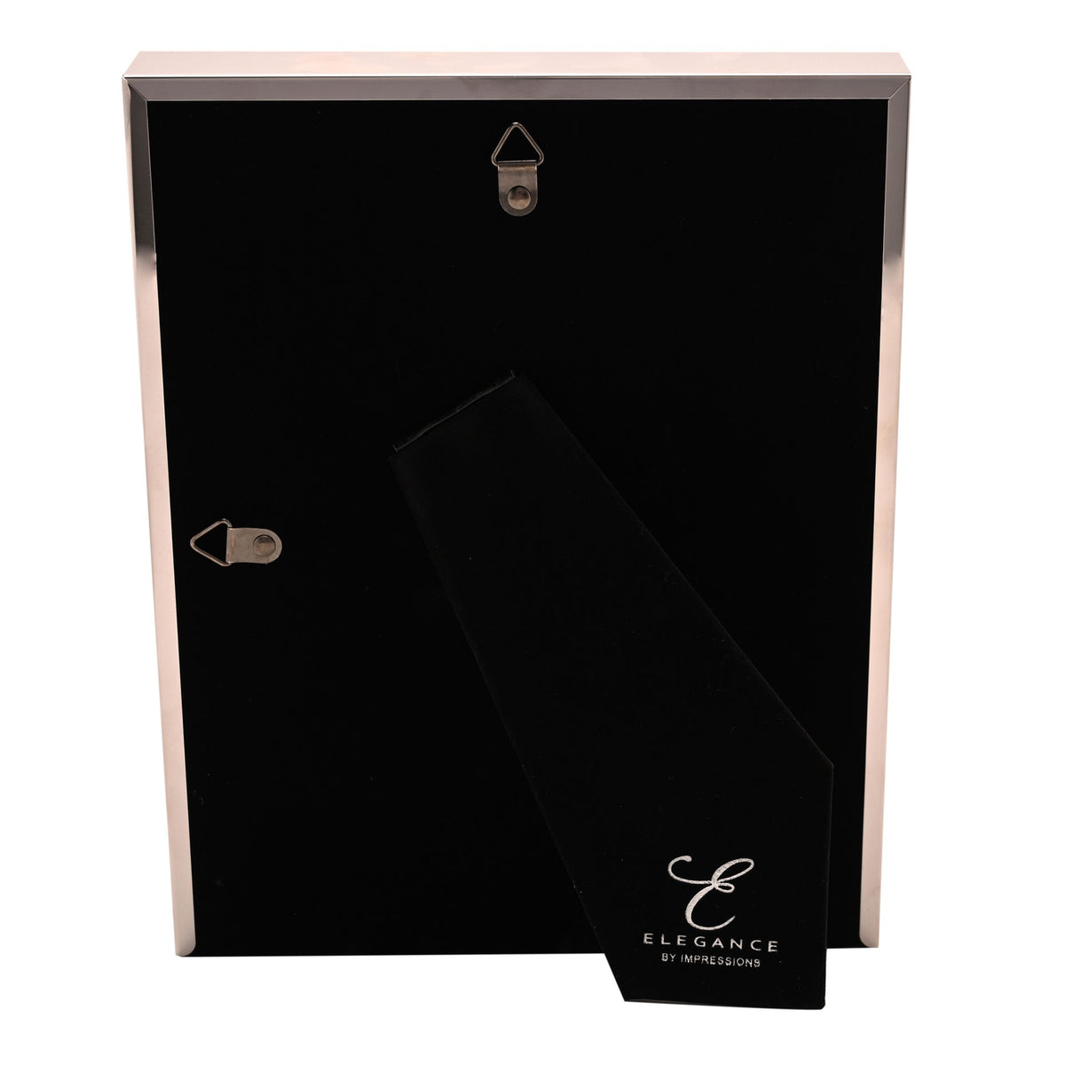 Elegance White Mount Photo Frame 5" x 7" Silver - image 4