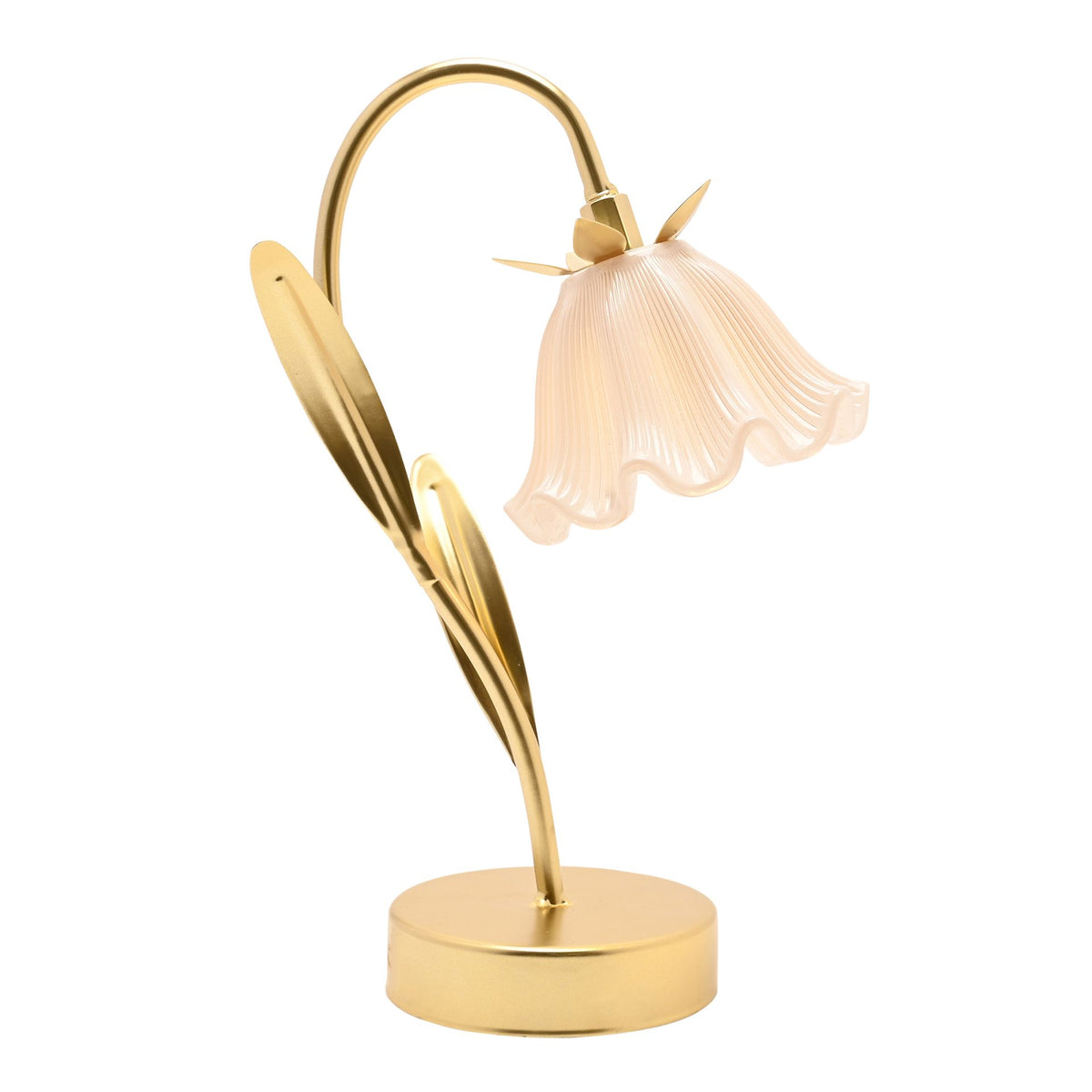 Hestia Floral Stem LED Table Lamp - Gold - image 2