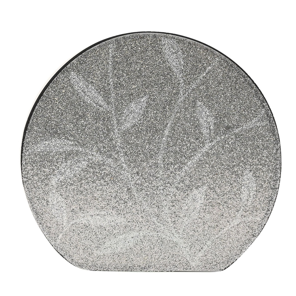 Gold Glitter Leaf Tealight Holder | Hestia