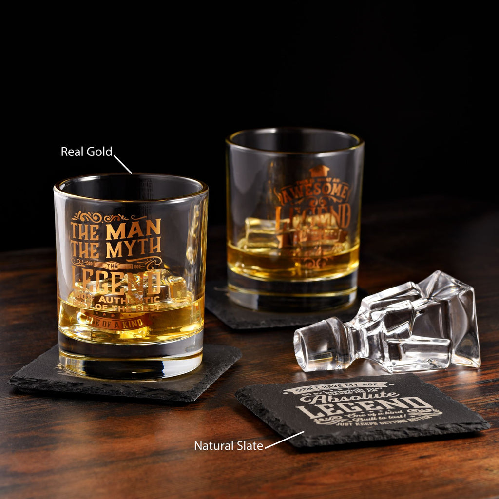 Harvey Makin Legend Tumbler Glass - Golf