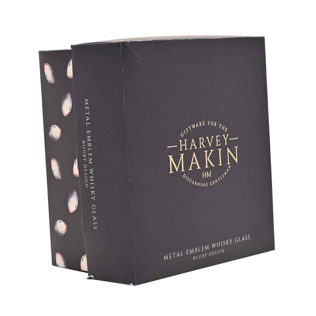 Harvey Makin Whisky Glass - Rugby